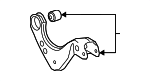 4877006010 - Suspension: Upper Control Arm for Toyota Image