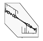 391002S660 - Suspension: Axle Assembly for Nissan: Frontier, Xterra Image