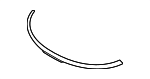 86371P2100 - Body: Molding for Kia Image