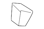 6R6845237 - Body: Lift Gate Glass Spacer for Audi Image