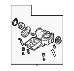 17201RP3A10 - : Air Cleaner Assembly for Honda: Fit Image
