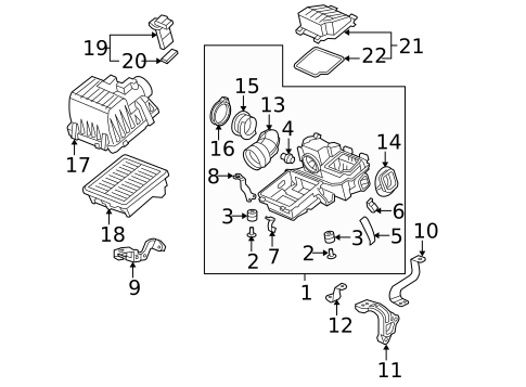 Powertrain Control for 2011 Honda Fit #3