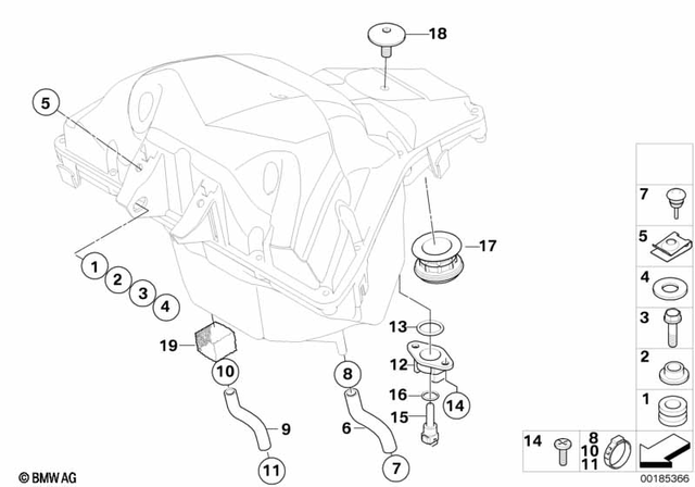 11412345092 - : Hose Clamp for BMW-Motorrad Image