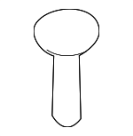 12473301 - Body: Headrest Guide for GM Image