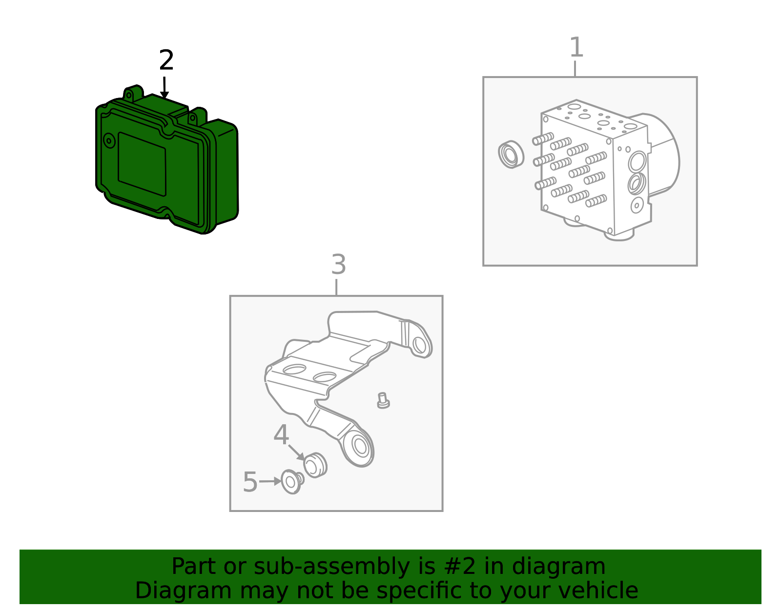20842710 - Electronic Brake Control Module with 12 Seals GMPartsNow