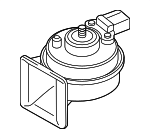 8X0951223B - : High Note Horn for Audi: A3, A3 Quattro, A8 Quattro, RS3, RS5, RS5 Sportback, S3, S8 Image