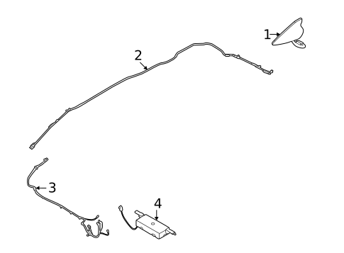 Antenna & Radio for 2025 Hyundai Tucson #0