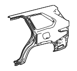616010C030 - Body: Quarter Panel for Toyota: Sequoia Image