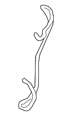 BP4K33233 - Brakes: Brake Pads Tension Spring for Mazda Image