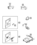 7MD86LXHCP - : Blank With Transmitter Key for Mopar Image