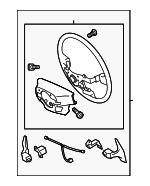 4510053460C1 - : Steering Wheel for Lexus: IS250, IS350, NX200t, RC200t, RC300, RC350 Image