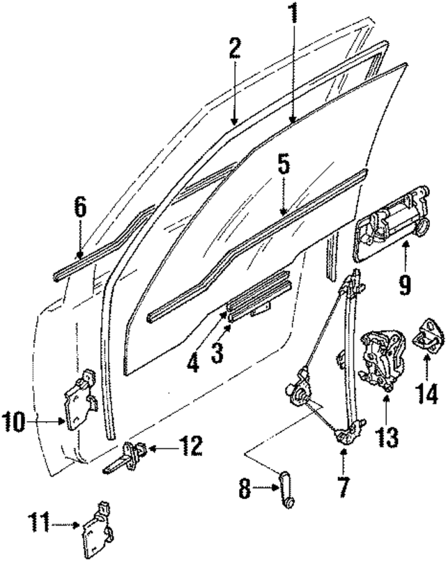 30008870 - Body: Glass for GM Image