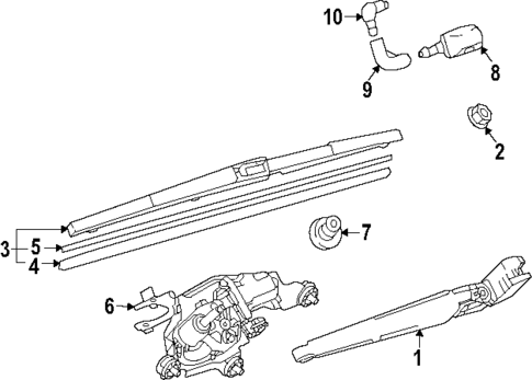 Wipers for 2025 Mazda CX-90 #2