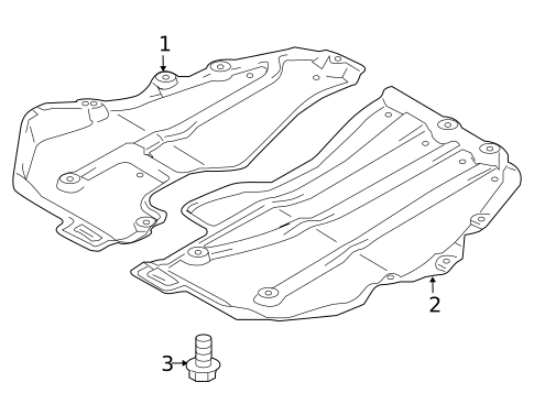 Splash Shields for 2013 Suzuki Kizashi #0