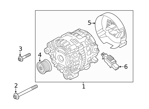 Alternator for 2021 BMW X5 #0