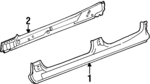 GAYK70271 - Body: Rocker Panel for Mazda Image