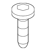 7149144403 - Electrical: Lap Belt Screw for BMW: 1 Series M, 128i, 135i, 135is, 228i, 228i xDrive, 230i, 230i xDrive, 325i, 325xi, 328i, 328i xDrive, 328xi, 330i, 330xi, 335d, 335i, 335i xDrive, 335is, 335xi, 430i, 430i xDrive, 530i, 530i xDrive, 540i xDrive, 550e xDrive, i4, iX, M2, M235i, M235i xDrive, M240i, M240i xDrive, M3, M4, M440i, M440i xDrive, M5, X3, X4 Image