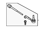 2016-2024 BMW - Tie Rod Assembly