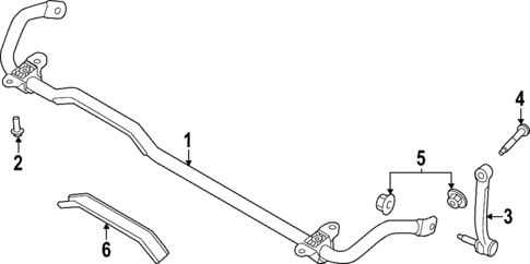 Stabilizer Bar & Components for 2022 Land Rover Range Rover #2