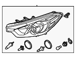 92102A7700 - : Composite Assembly for Kia: Forte, Forte5 Image