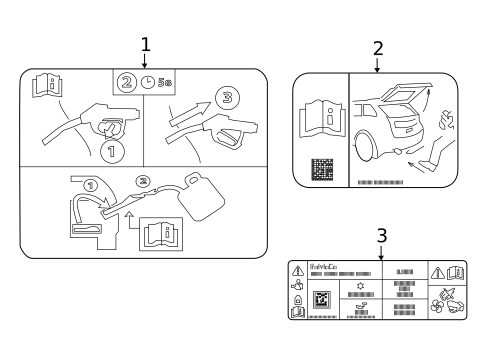 Labels for 2020 Ford Edge #0
