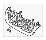 MR574286 - : Grille Assembly for Mitsubishi: Montero Sport Image