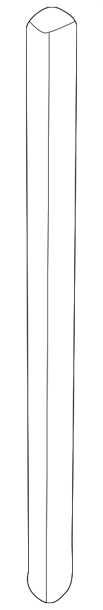 19013PAAA01 - Cooling System: Radiator Assembly Seal Strip for Honda: Accord Image