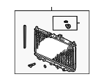 19010PAAA52 - Cooling System: Radiator Assembly for Honda: Accord Image