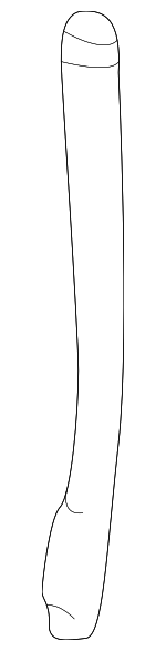 52208236224 - Body: Headrest Guide for BMW: 323Ci, 323i, 325Ci, 325i, 325xi, 328Ci, 328i, 330Ci, 330i, 330xi, M3 Image