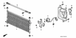 938930400808 - Body/Air Conditioning: SCREW-WASHER (4X8) for Honda Image