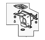 1720164SA01 - Engine: Air Cleaner Body for Honda Image