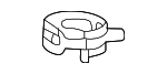 17652S9AA02 - Air &amp; Fuel Delivery: Engine Air Intake Resonator Clamp for Honda Image