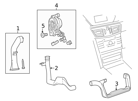 Ducts for 2014 Mercedes-Benz C63 AMG #1