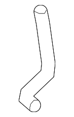 1K0121086L - Cooling System: Coolant Hose for Audi: A3 Quattro, TT Quattro Image