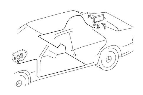 Comfort Control for 1985 Mercedes-Benz 300SD #0