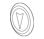 92155956 - Suspension: Center Cap for Pontiac: GTO Image image