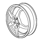 92156731 - Suspension: Compact Spare for Pontiac: GTO Image image