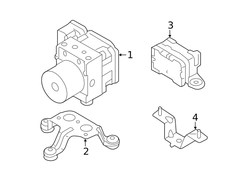 Anti-Lock Brakes for 2015 Hyundai Equus #2