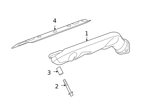 Exhaust Manifold for 2008 Land Rover Range Rover Sport #0