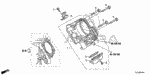 16400RLGJ01 - Engine: THROTTLE BODY, ELECTRONIC CONTROL (GME1A) for Acura Image