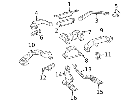 Ducts for 2006 Lexus GX470 #0