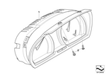 62116919518 - Instruments, Measuring Systems: Fillister Head Screw with Collar for BMW Image