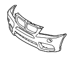 51118052456 - Body: Bumper Cover for BMW: X3 Image