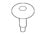 7146975297 - Body: Bumper Cover Screw for BMW Image