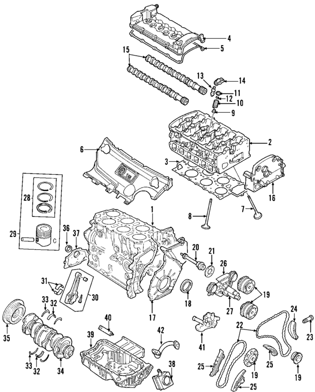 22198151B - : Engine Piston Ring for Volkswagen Image