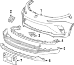 42840143 - : Bezel for Buick: Envista Image