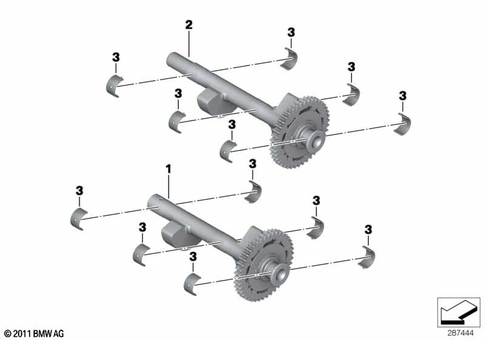 Compensating Shaft for 2012 BMW-Motorrad C 600 Sport #0