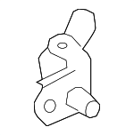 D46172210B - Body: Upper Hinge for Mazda: 2, 3, CX-7, CX-9 Image