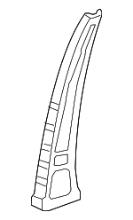 64220STXA00ZZ - Body: Center Pillar Reinforced for Acura: MDX Image