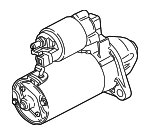 12417631558 - Electrical: Starter for BMW Image